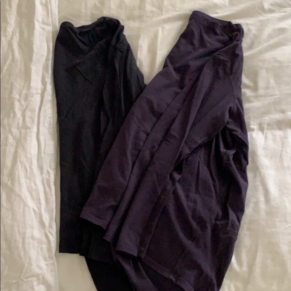 Lululemon long sleeve tees